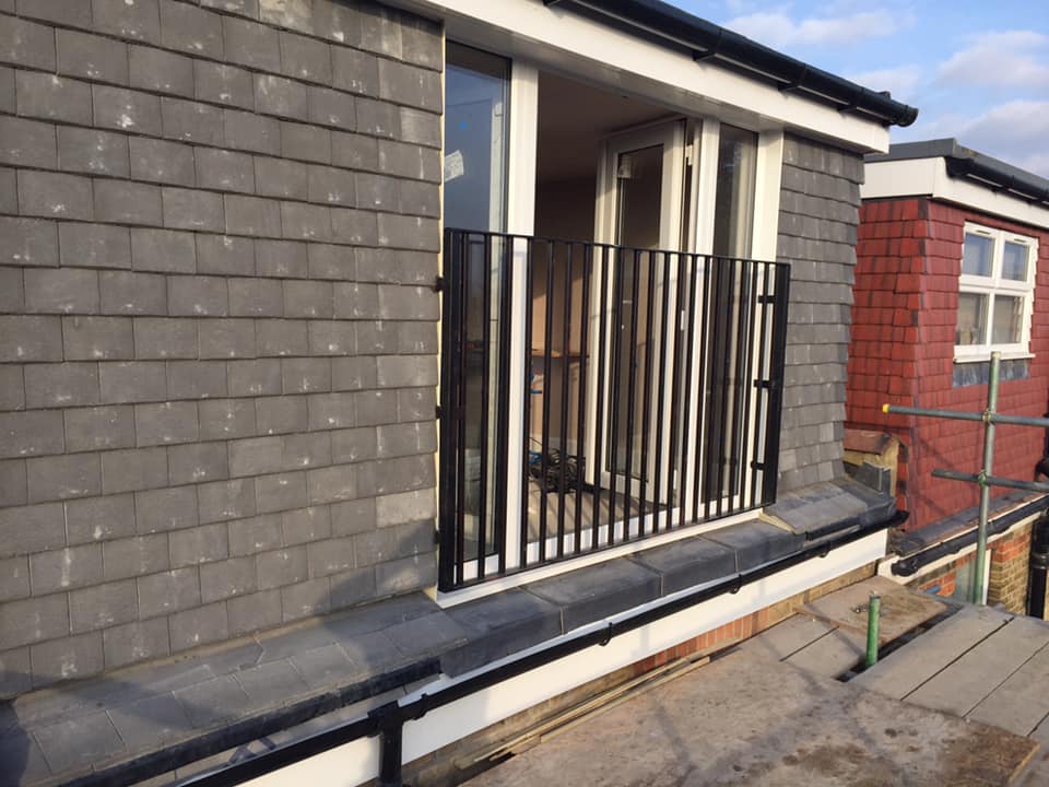 Completed residential building project