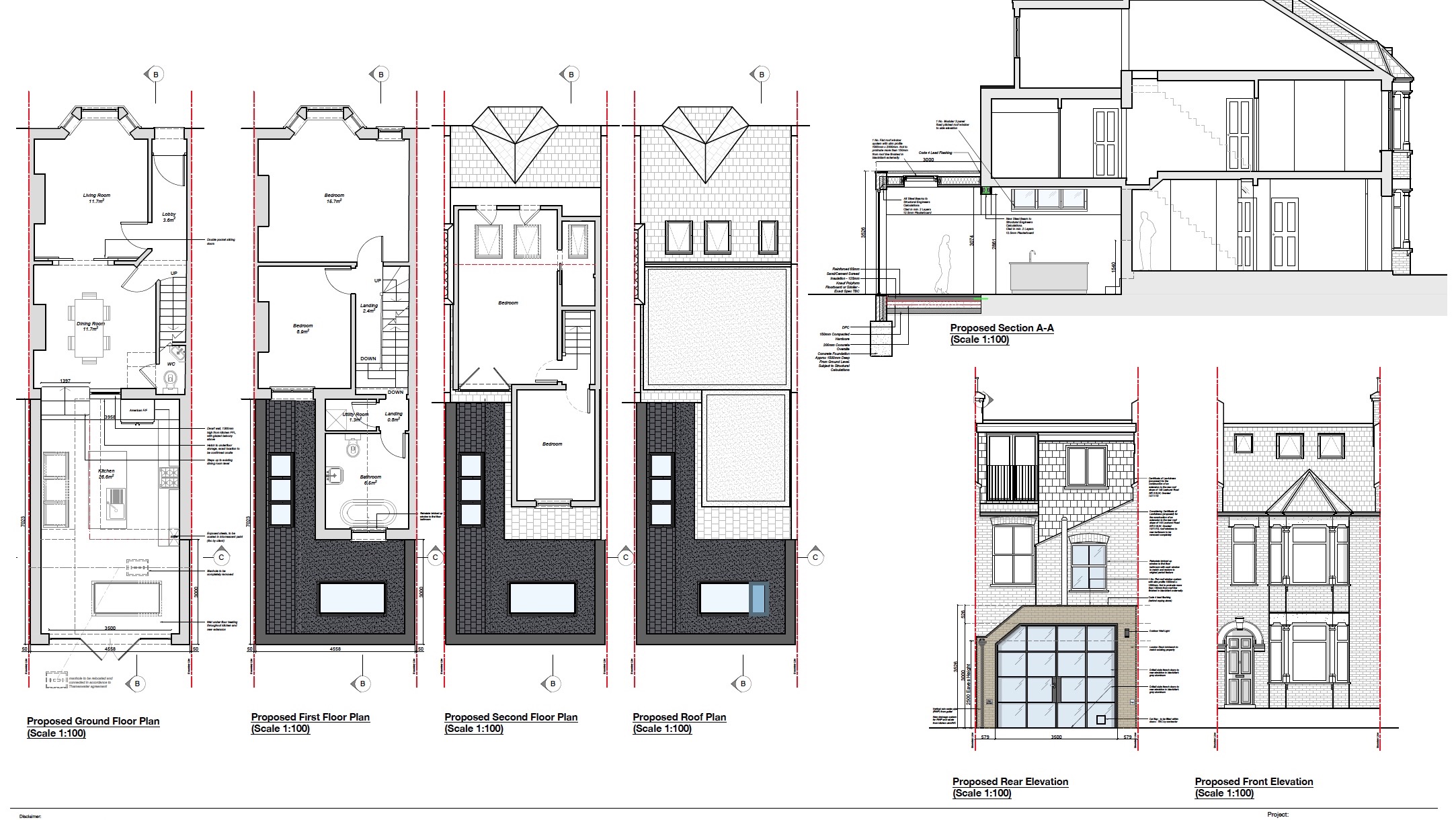 Architectural drawing for Benefits of an Extension
